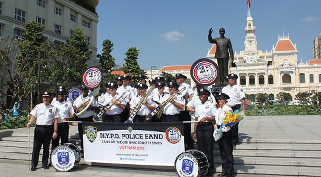 20th World Police Band Concert underway in HCMC
