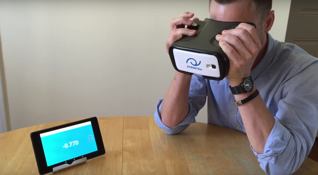 Virtual reality screens could soon be tailored to glass prescription