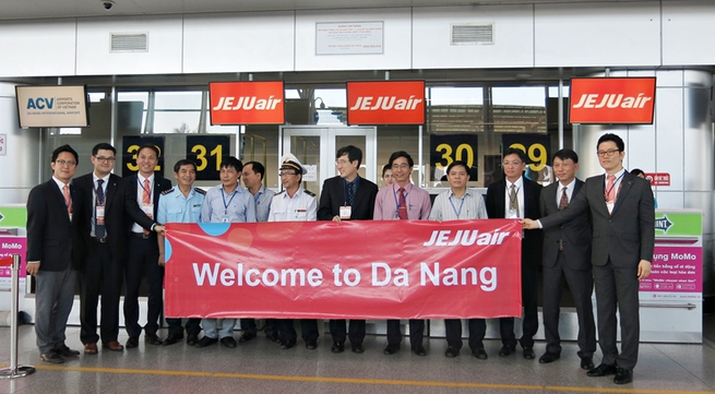 Jeju Air launches Danang- Inchoen route