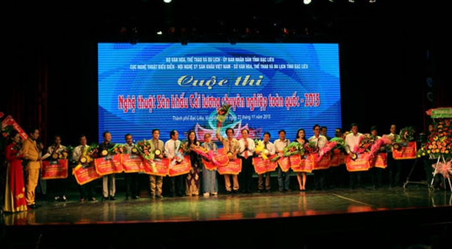Bac Lieu hosts national cai luong competition