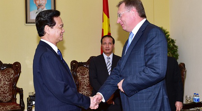 Vietnamese PM meets Russian oil group head
