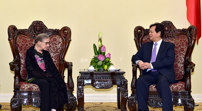 Prime Minister welcomes United States Supreme Court Justice