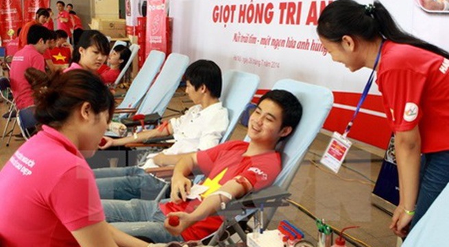 Blood donation campaign ends in Hanoi