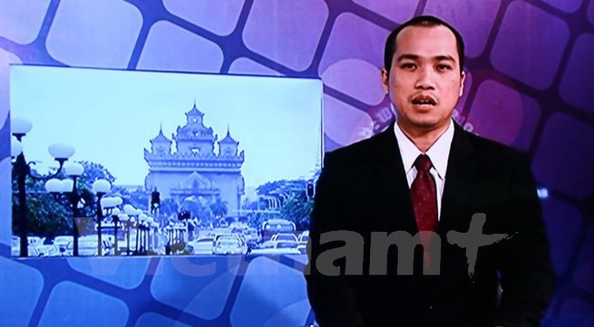 Lao National Television broadcasts Vietnamese news bulletins