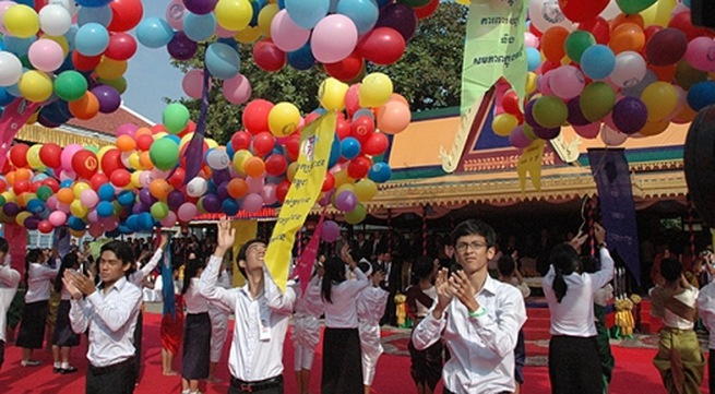 Cambodia commemorates victory over Khmer Rouge