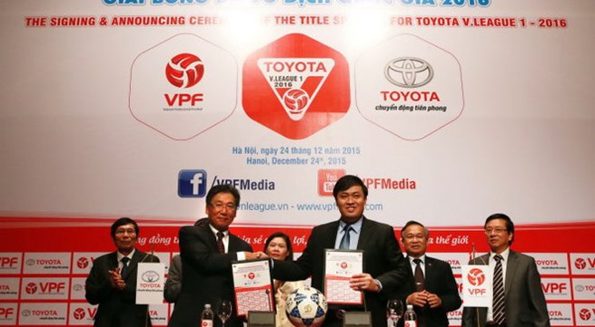 Toyota continues to sponsor V-League 2016