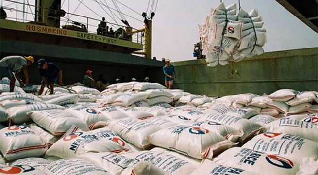 Rice exports rise sharply