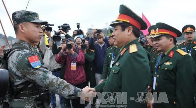 China and Vietnam hold third border defence friendship exchange