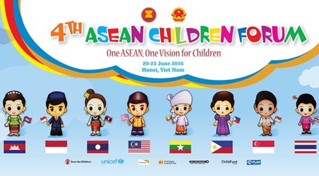 4th ASEAN Children’s Forum kicked off in Hanoi