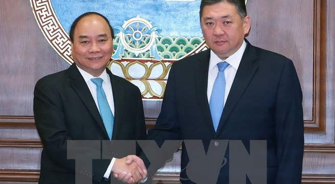 Prime Minister meets Mongolian Parliamentary speaker