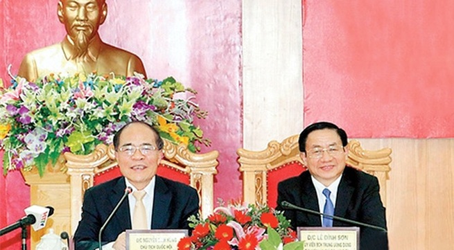 NA Chairman pays working visit to Ha Tinh