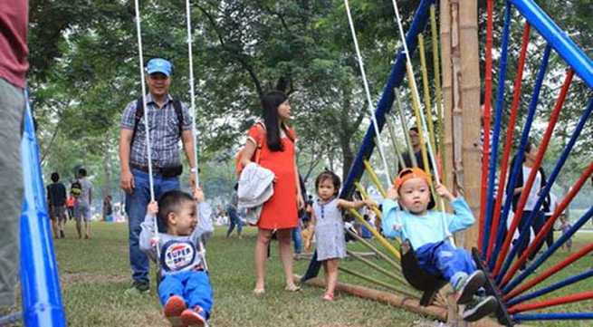 First Swing Festival in Hanoi