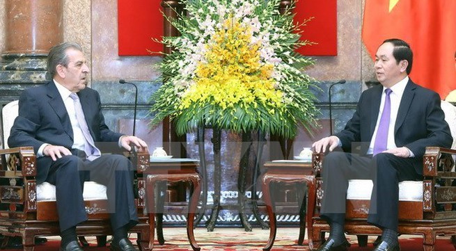 Former Chilean President welcomed