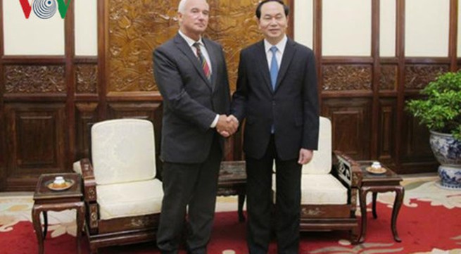 State president receives outgoing Belarusian ambassador