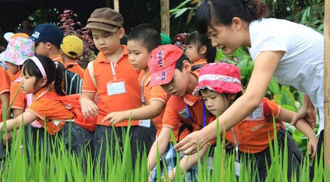 Children encouraged to adopt green lives
