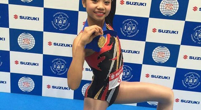 Ha Vi wins gold at gymnastics world cup