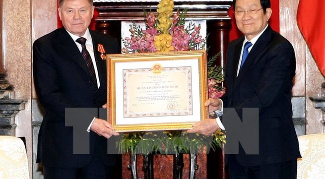 Russian Supreme Court president receives Friendship Medal