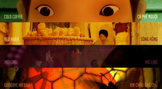 Local Vietnamese life portrayed by French animated films