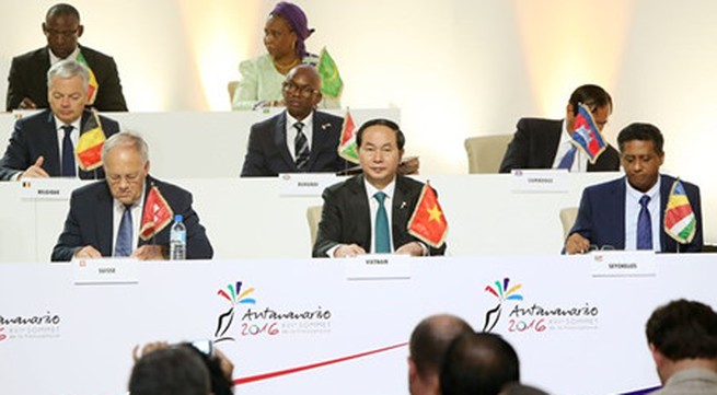 16th Francophone Summit concludes