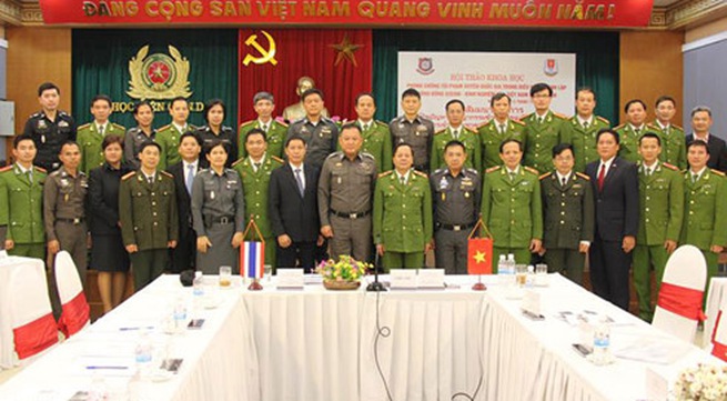 Vietnam and Thailand hold 8th security conference