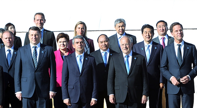 East Sea situation concerns ASEM leaders
