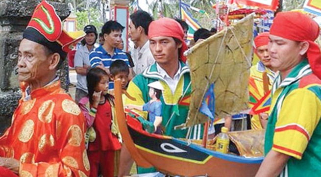 Hoang Sa sailors commemorated in Ly Son
