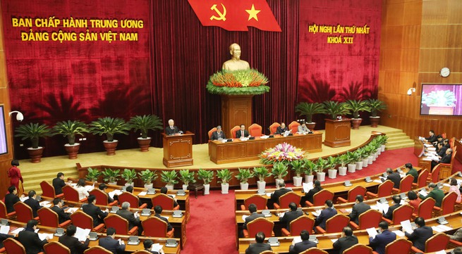 Party Central Committee closes second meeting