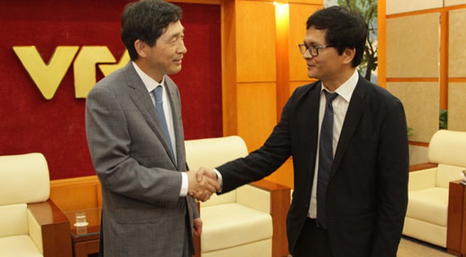 President of VTV received a courtesy visit by Ambassador of the Republic of Korea to Vietnam
