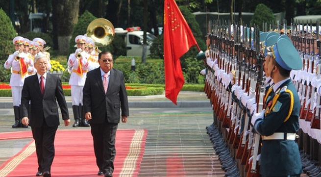Lao leader’s visit underlines importance of bilateral ties