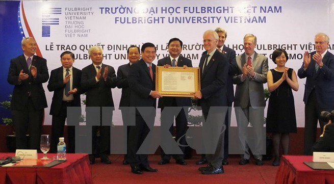 Fulbright Vietnam university founding announced