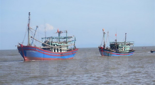 Fishermen rescued off Ca Mau