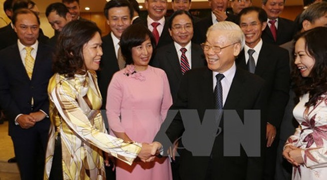 Party leader pins faith on newly-accredited diplomats