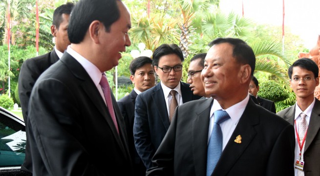 Cambodia, Vietnam agree to push forwards bilateral ties