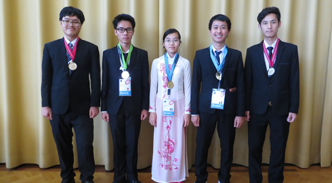 Vietnam wins gold at international Biology Olympiad