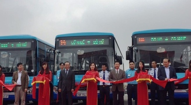 New bus service to Noi Bai Airport