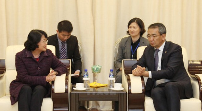 Enhanced Mongolia ties