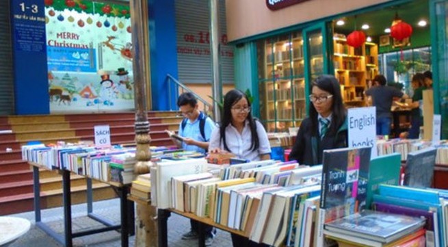Two more book streets to open in HCM City by year-end
