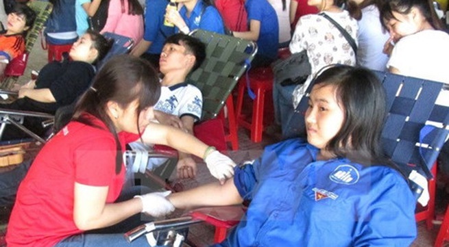 At least 130,000 units of blood expected to be collected in April