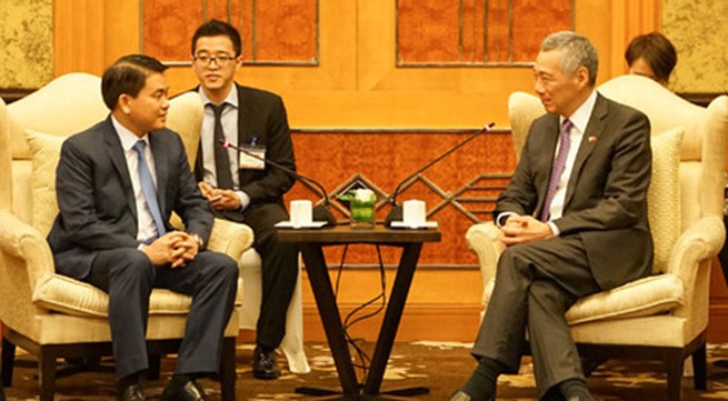PM Lee eyes expanded travel links with Hanoi