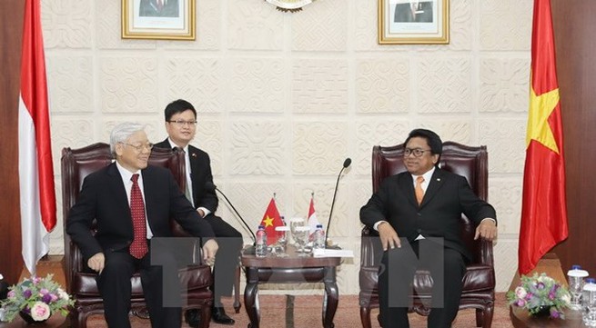 Vietnam, Indonesia aim for deeper strategic partnership