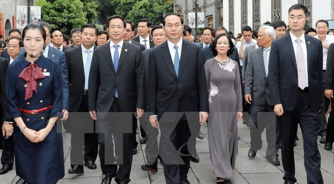 President takes trip to China’s Fujian province