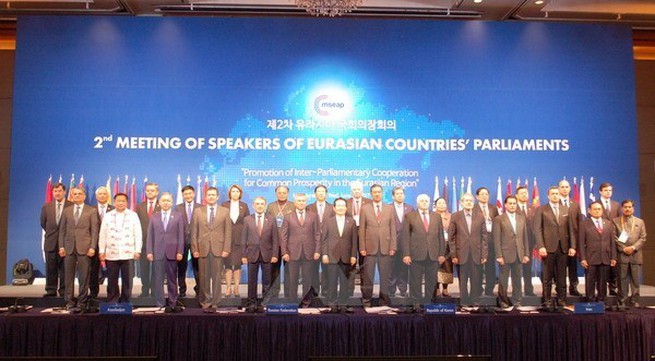 Vietnam attends Meeting of Speakers of Eurasian Countries' Parliaments