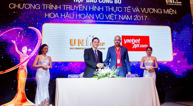 Vietjet becomes official transportation sponsor for Miss Universe Vietnam 2017