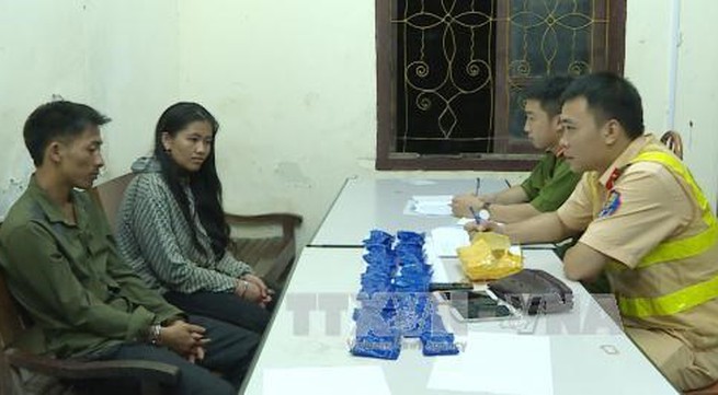 Moc Chau police arrest two for meth trafficking