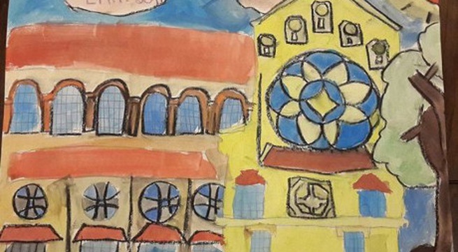 Child artists inspire with painting showcase