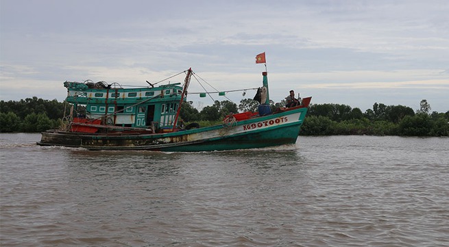 No contact with 28 offshore boats near Ca Mau