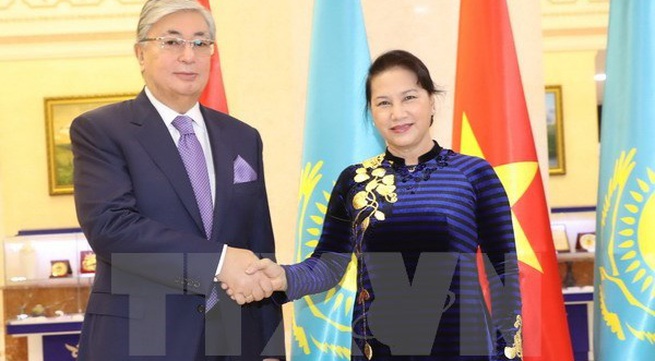 NA chairwoman concludes Kazakhstan visit