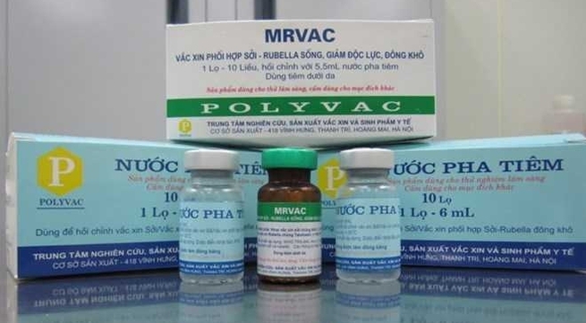 Domestic measeles-Rubella vaccine approved