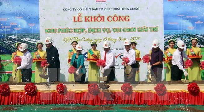 Work starts on entertainment complex in Kiên Giang