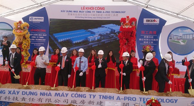 Work begins on $300 million plant in Bình Dương